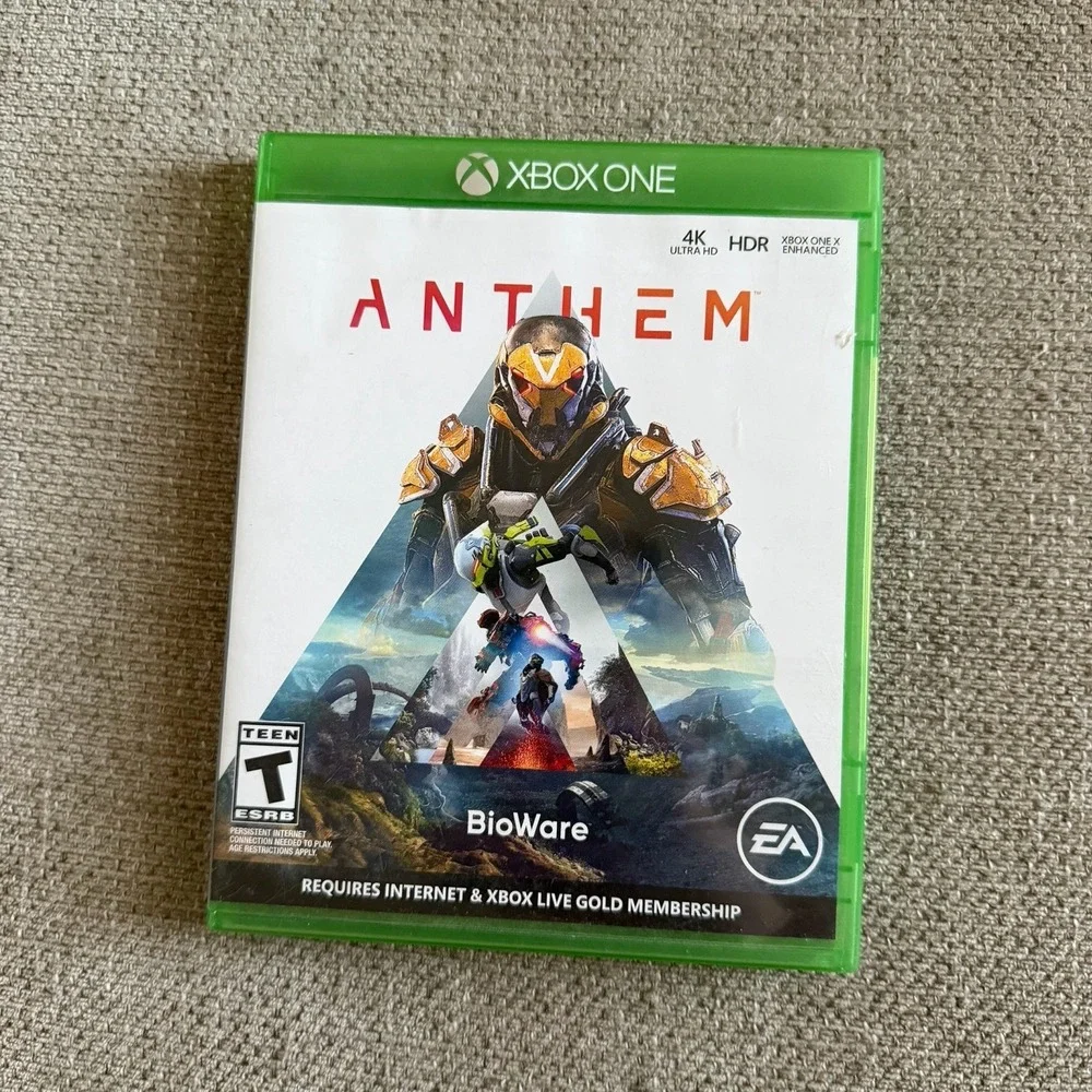 Anthem‎ Xbox One Game Complete w Case & Disc BioWare EA